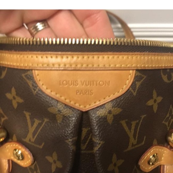 Louis Vuitton Monogram Canvas Brown and Tan Tote Palermo GM - Picture 4 of 8